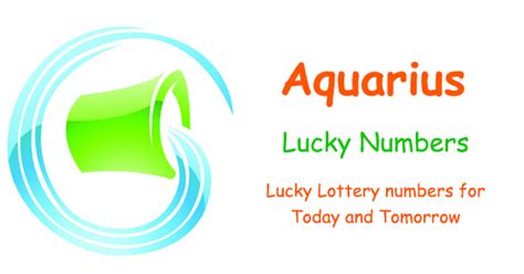 lucky number today tomorrow|Aquarius Lucky Numbers for Today & Tomorrow.